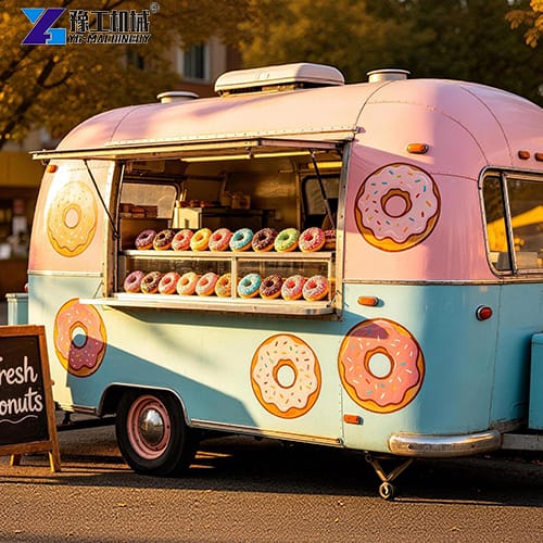 mini donut trailer