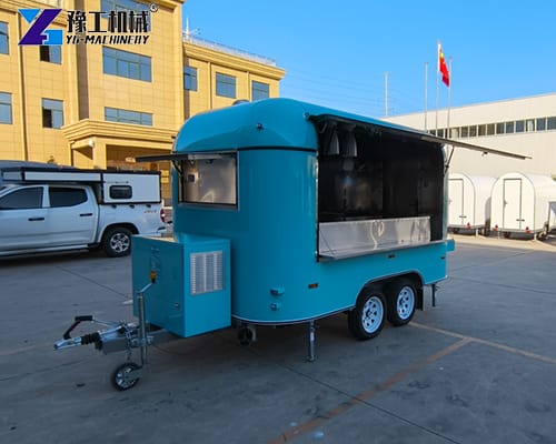 YG airstream style food trailer