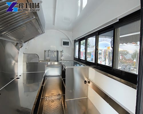 customizable portable kitchen trailer