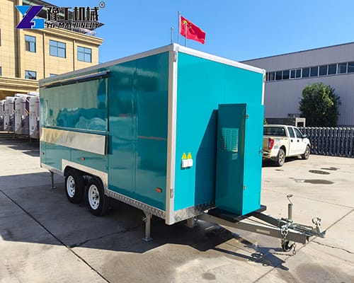 hamburger food trailer